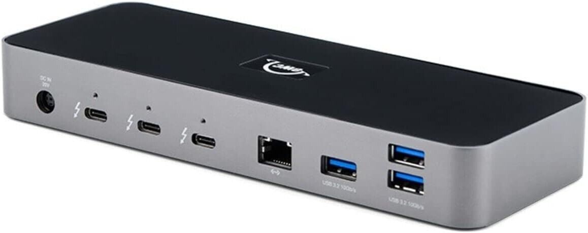 *NEW* OWC 11-Port 3x Thunderbolt 4 96W 4x USB 8K Display Audio SD Ethernet Dock