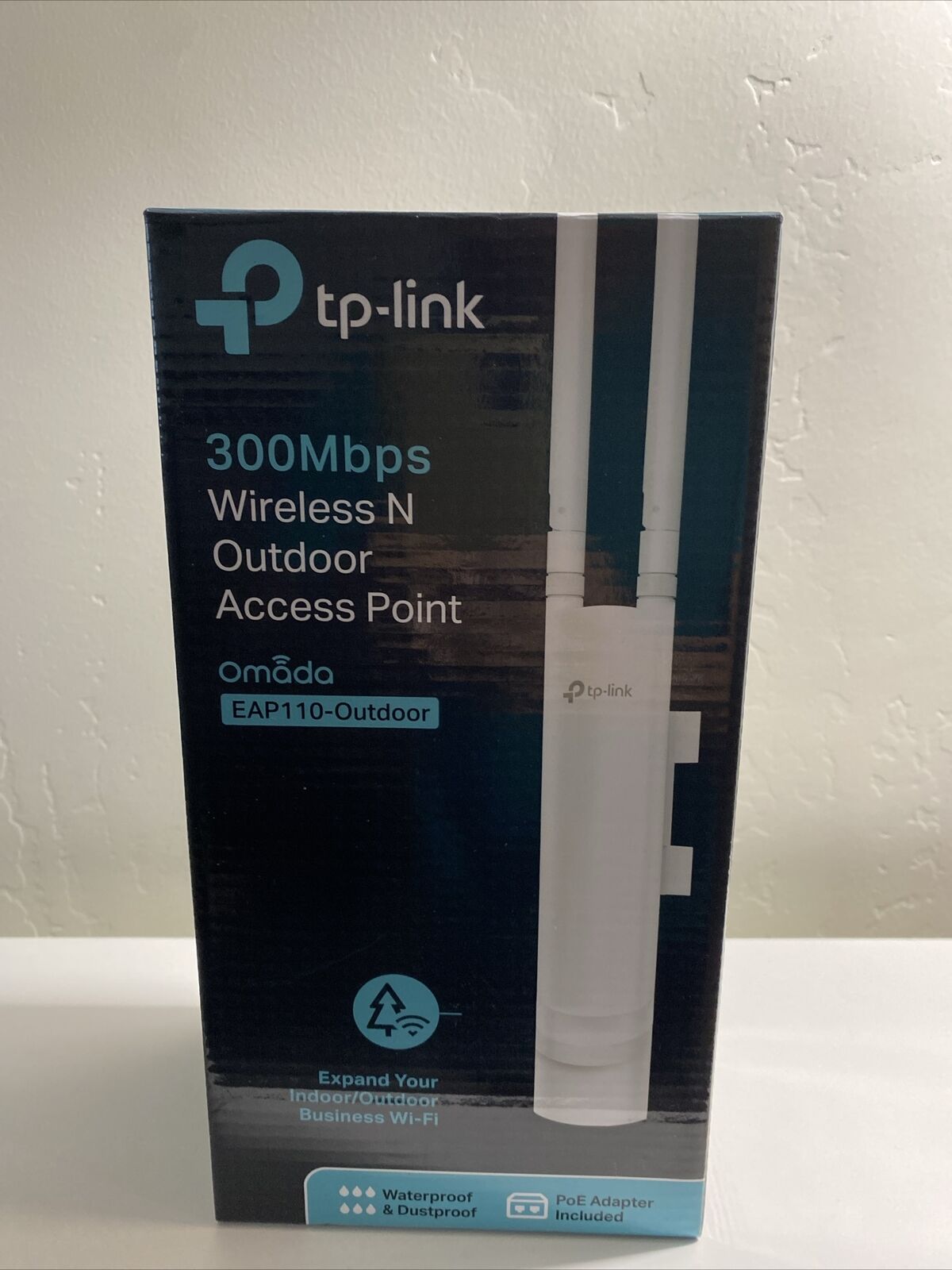 TP-Link Omada EAP110-Outdoor WLAN Access Point 300Mbit/s 2.4GHz passiv PoE IP65