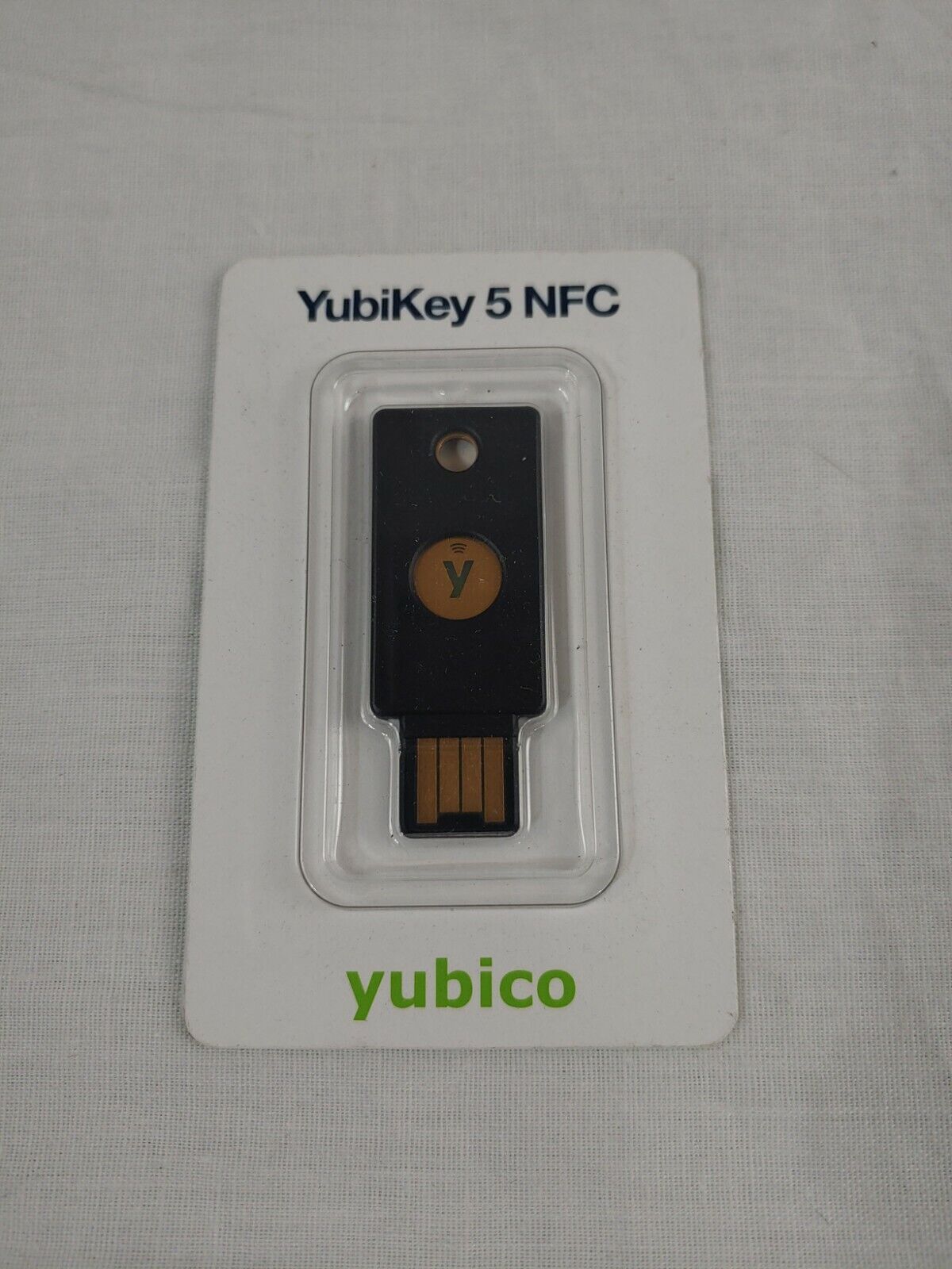 NEW SEALED YUBICO YUBIKEY 5 NFC TWO FACTOR AUTHENTICATION