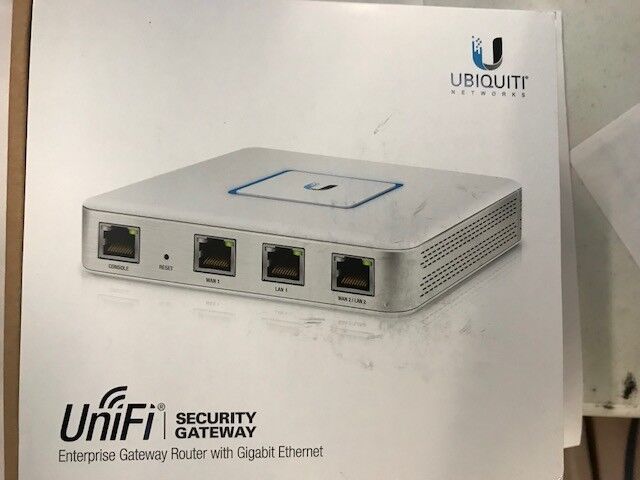 Ubiquiti Unifi Security Gateway (USG) Silver Plated 1