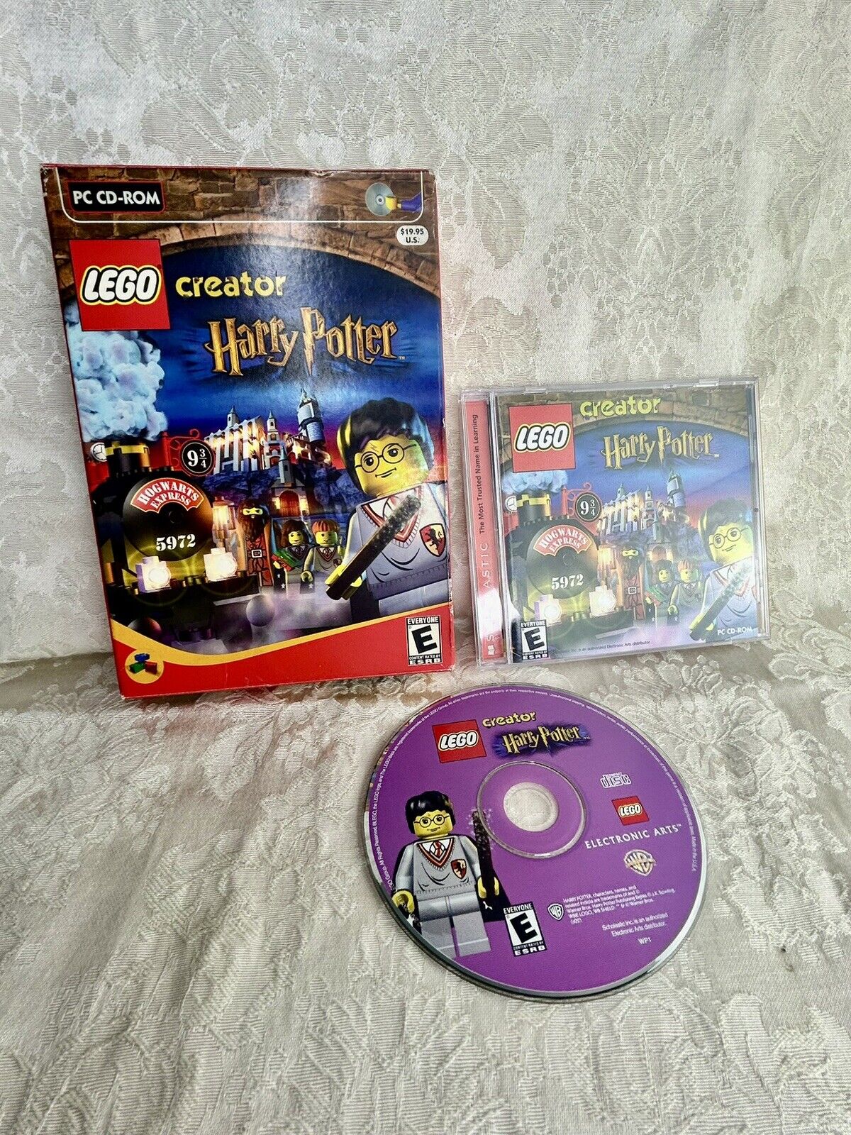 Lego Creator Harry Potter CD-ROM for PC 2001 RARE VHTF Retro Tech