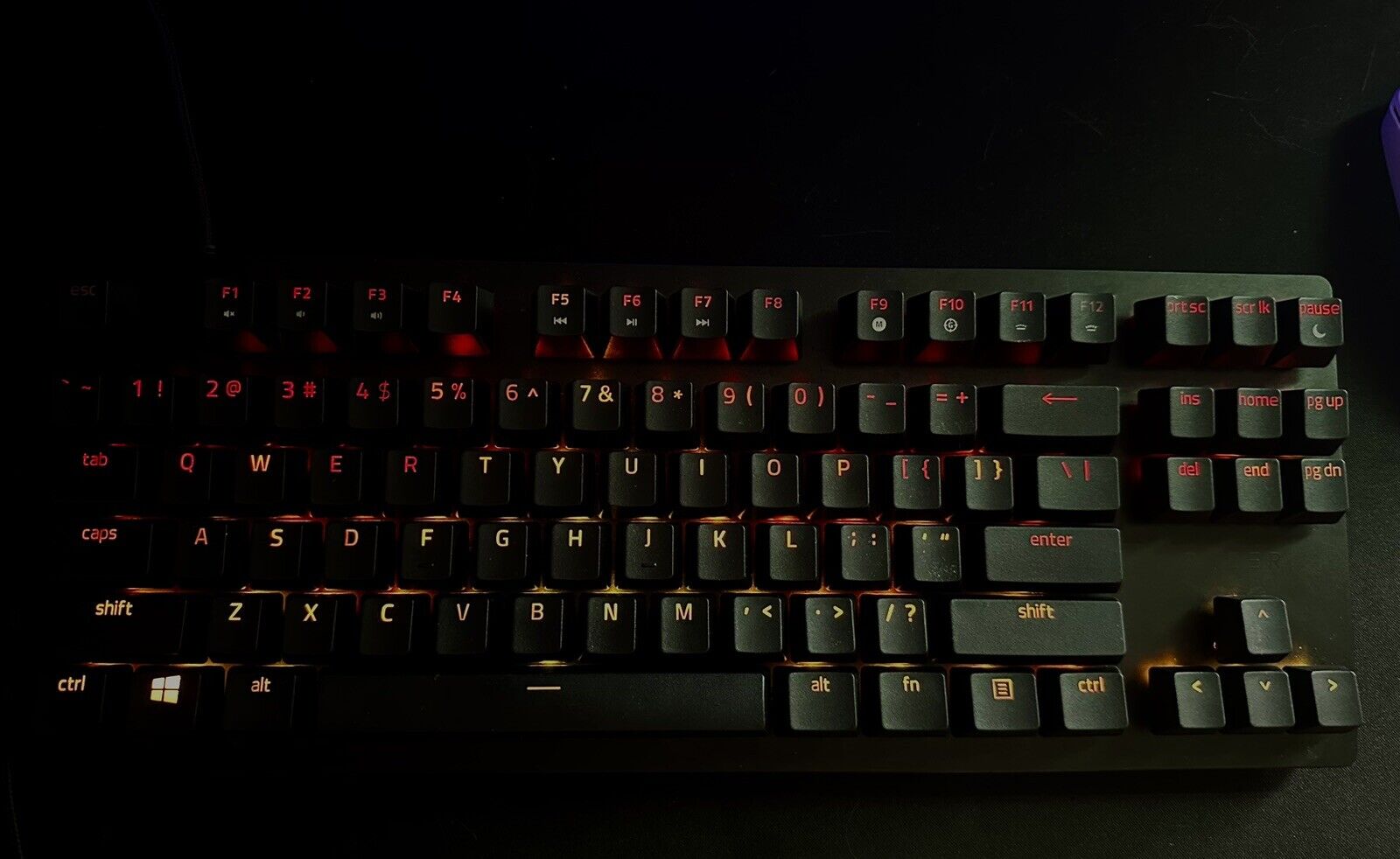 Razer Huntsman Tournament Edition TKL Gaming Keyboard (Customizable RGB)