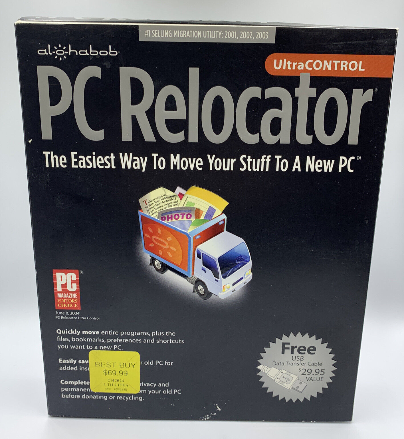 AlohaBob PC Relocator Ultra Control 2002,03, ISBN 1932175121, Good Condition
