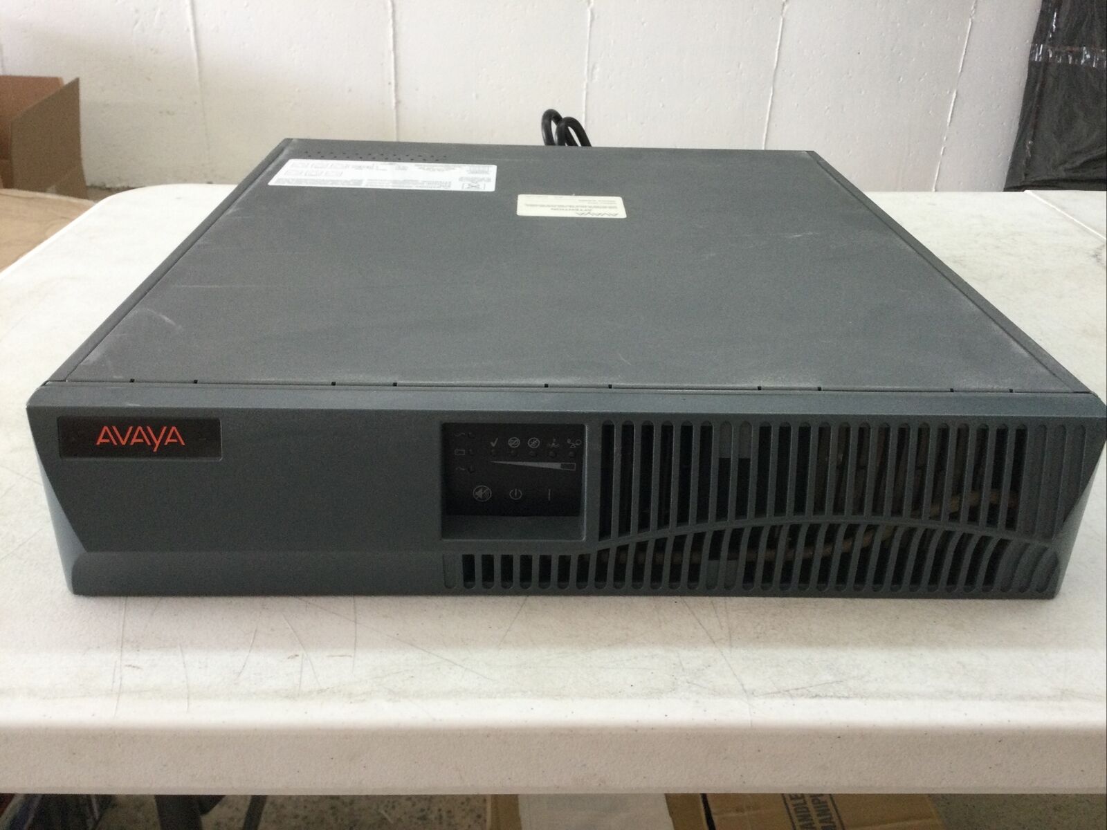Avaya PowerWare PWS9125 1000 PN 05156002-4107 Power Supply W/ Battery