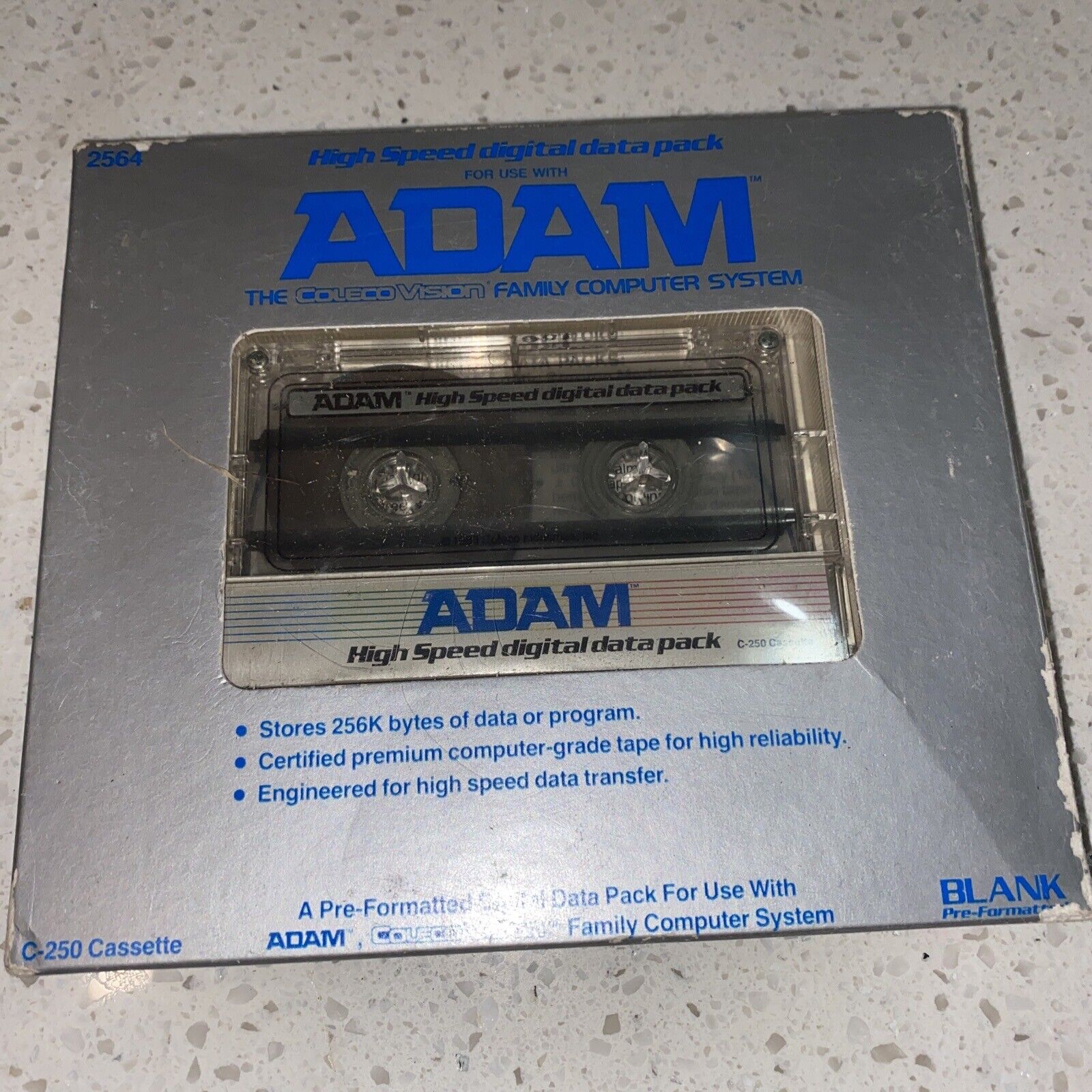 Sealed ColecoVision Adam High Speed Digital Data Pack C-250 Cassette Software
