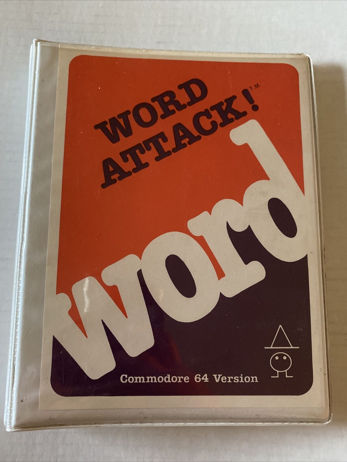 Word Attack 4-5 Commodore 64 C64 Game with case and inserts