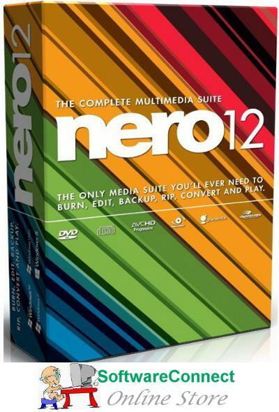 Nero 12 BURN CD DVD BURN & AUDIO VIDEO NEW For Windows 8, 7, Vista,  XP only.