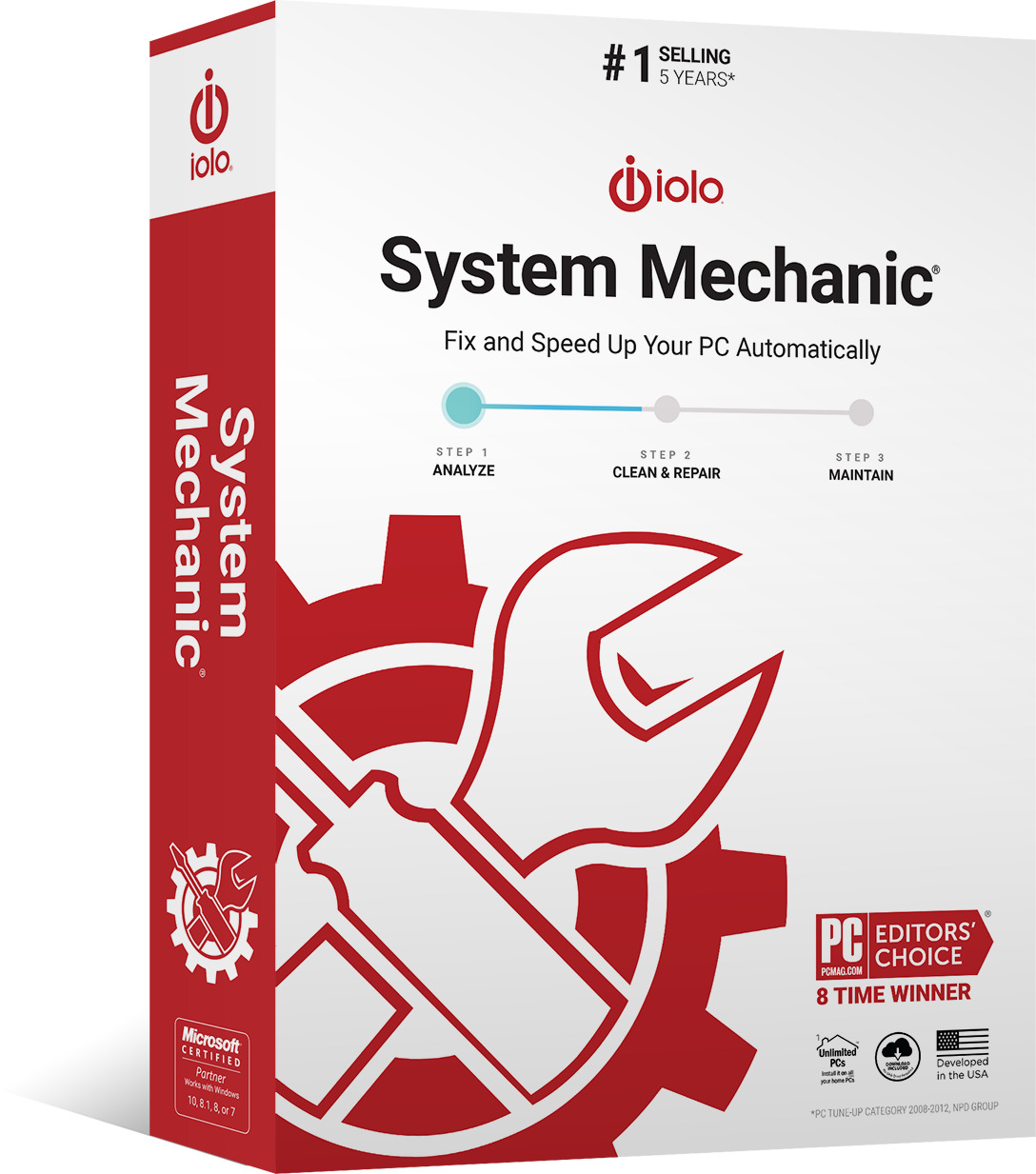 IOLO System Mechanic 2024 - 1 PC 1 Year (eDelivery) No CD