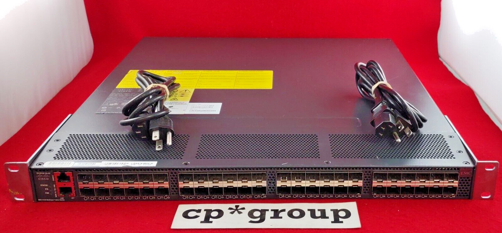 Cisco MDS 9148 48-Port SFP+ Multilayer FC Switch w/ Dual PSU DS-C9148-16P-K9