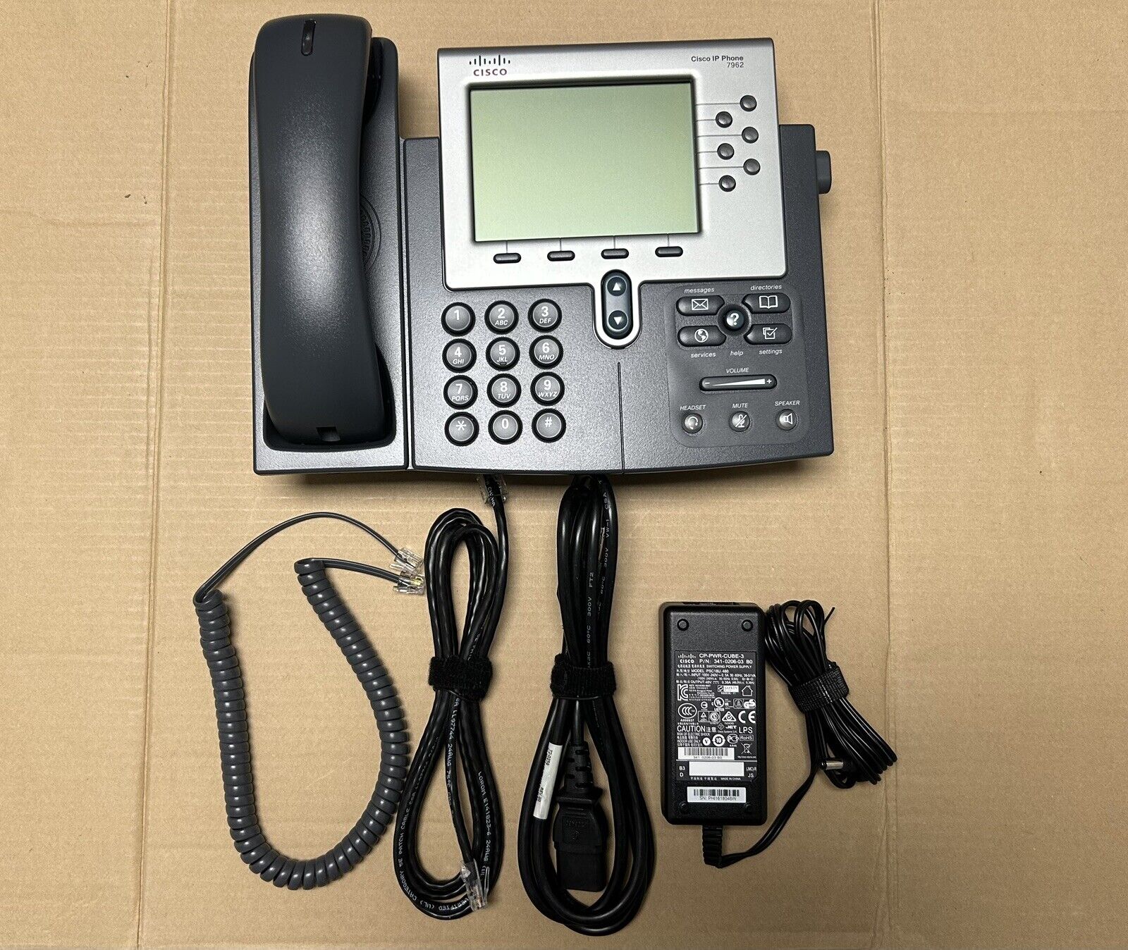 Cisco CP7962G IP Phone - Gray