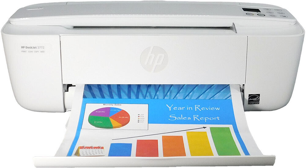 HP DeskJet 3772 All-in-One Printer - New - Open Box