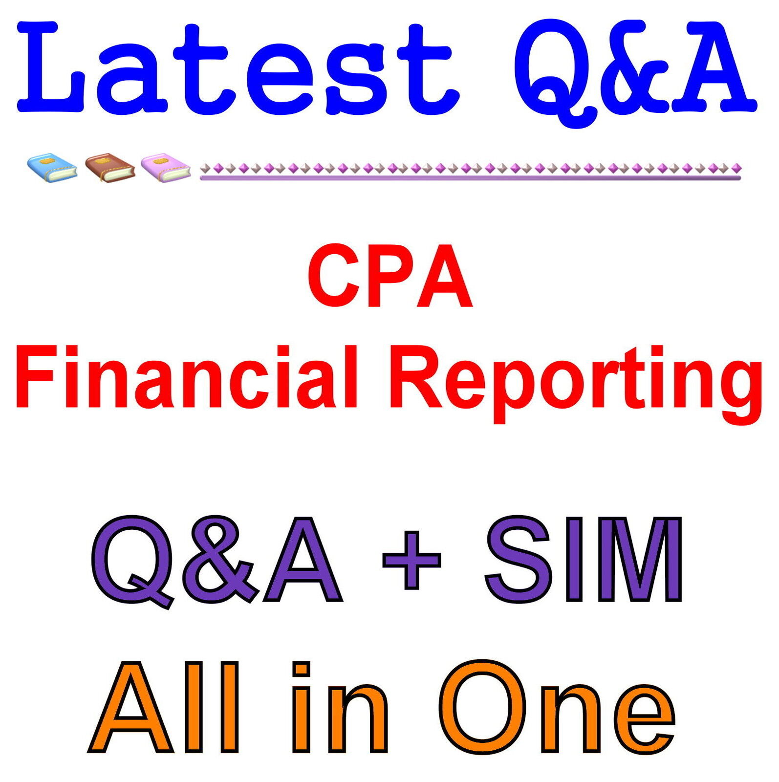 CPA Financial Reporting FR Exam Q&A+SIM