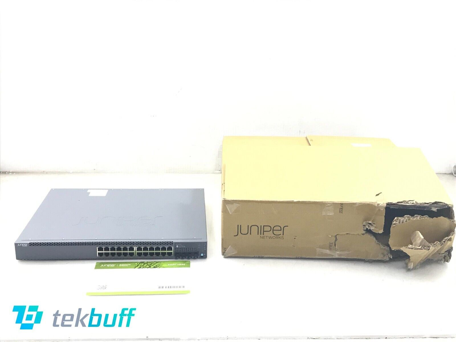 Juniper EX3400-24P - 24-Ports Managed Switch - PoE+ - Rack-Mountable