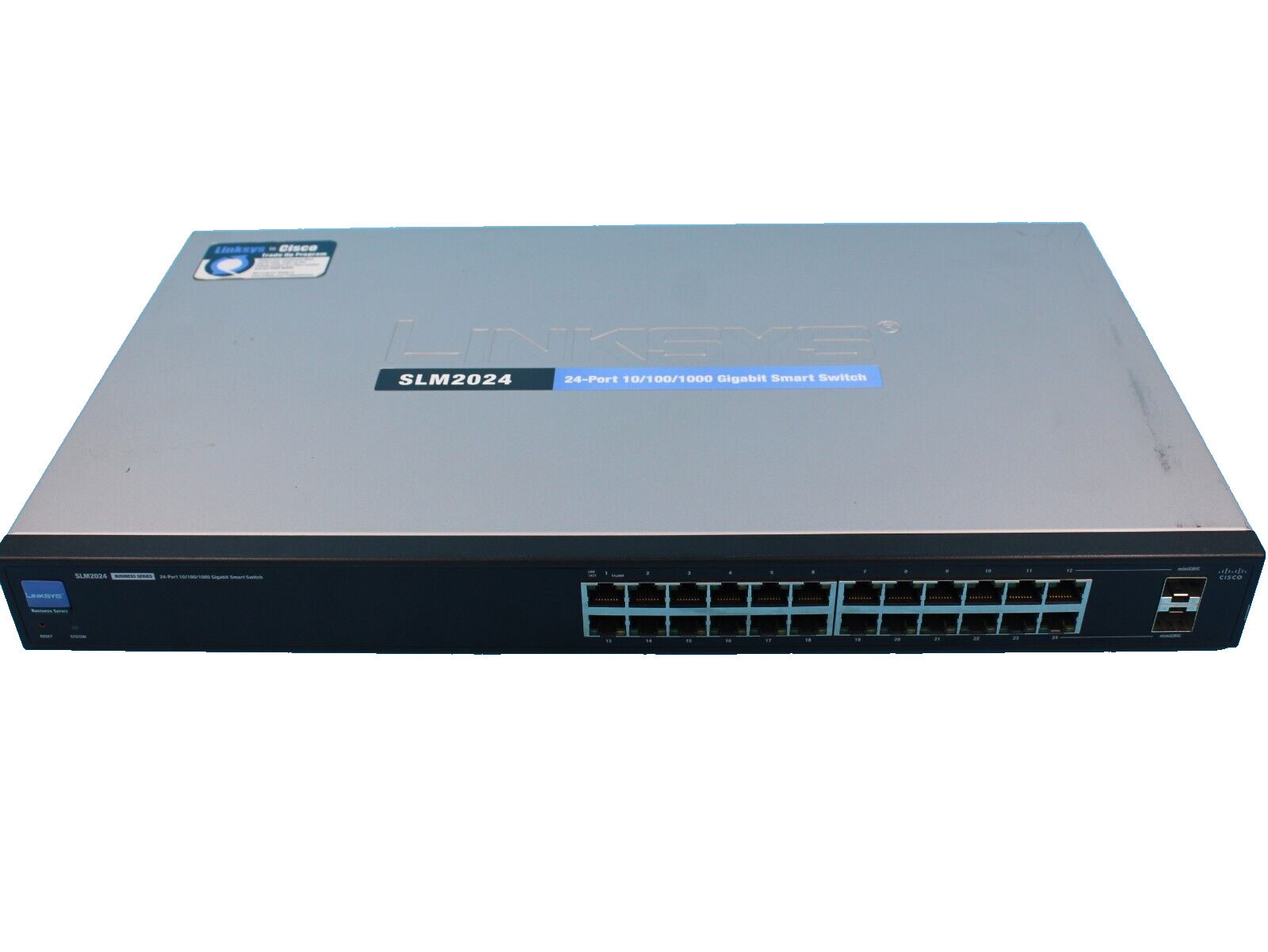 Cisco Small Business SLM2024 24-Port Gigabit Smart Ethernet Network Switch