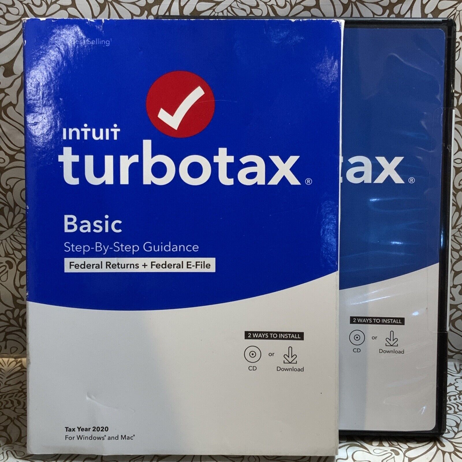 📀 Intuit TurboTax Basic Step-By-Step Guidance, 2020