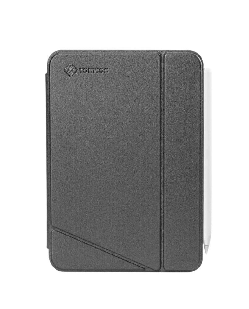 Tomtoc Protective Smart Folio Hard Case For iPad Mini (6th Gen) | Black