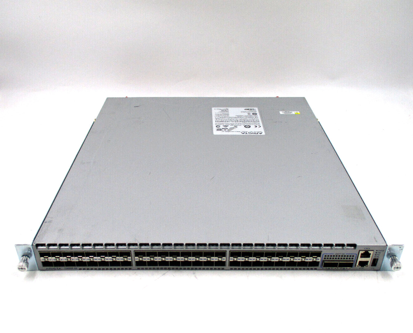 Arista DCS-7280SE-68-F  48x10GbE SFP+ 2x100GbE QSFP Dual PSU Switch Tested
