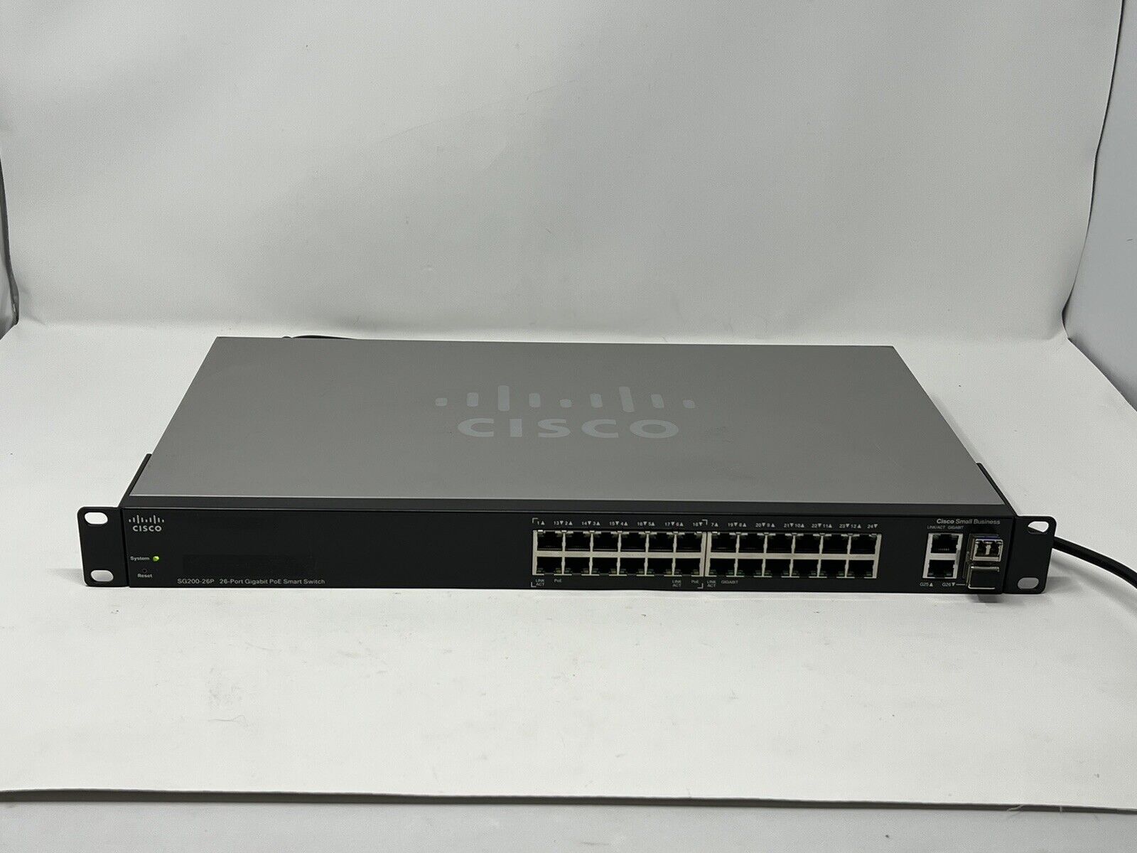 Cisco SG200-26P 26-Port Gigabit Ethernet PoE Smart Switch