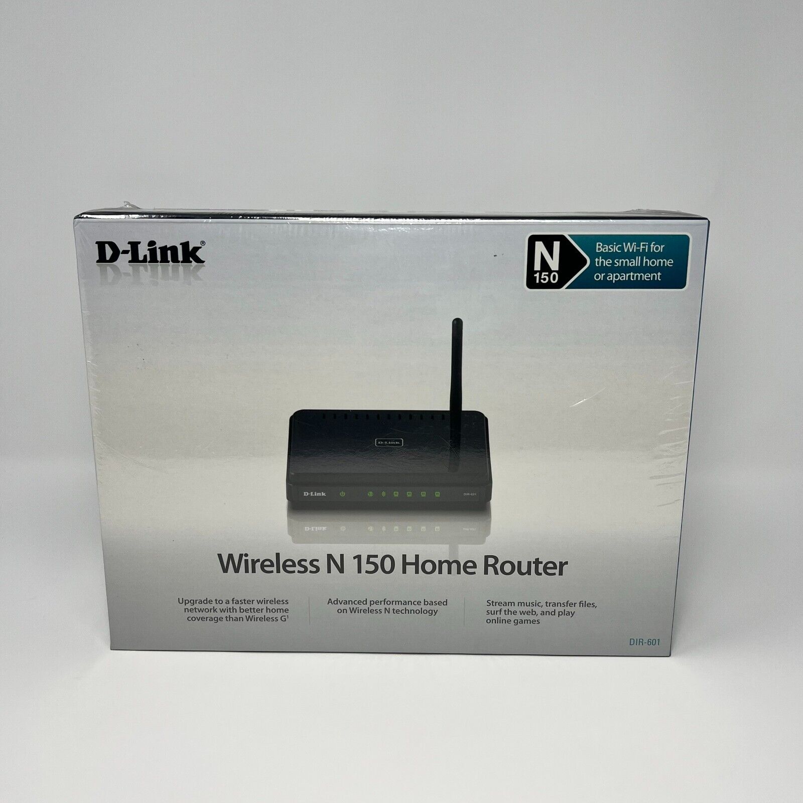D Link DIR 601 Wireless N 150 Basic Home Wifi Router 4 LAN Ports