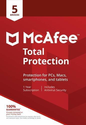 Home/office Software McAfee McAfee 2018 Total Protection 5 Devices