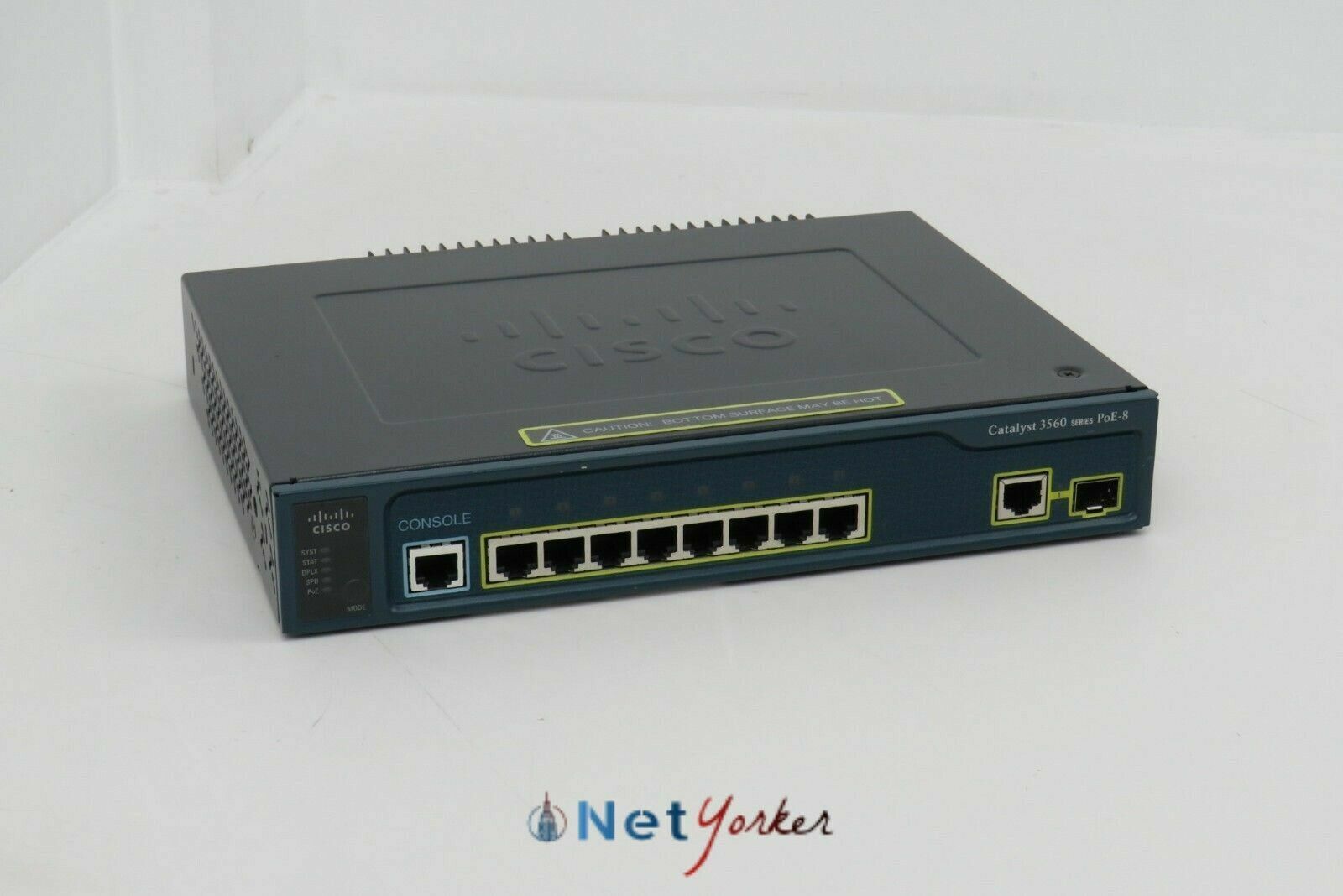 Cisco WS-C3560-8PC-S 8 Port PoE Ethernet Switch - SAME DAY FAST SHIPPING