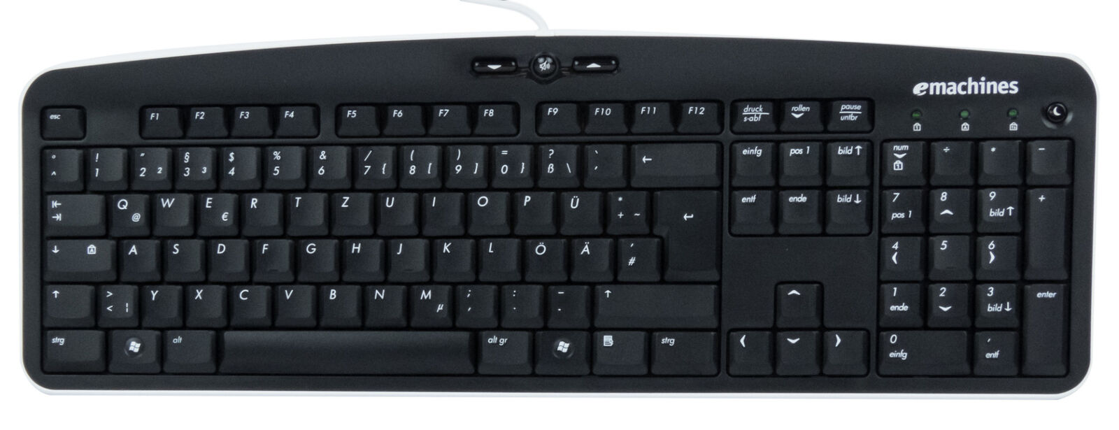EMACHINES GERMAN PS/2 WIRED QWERTZ KEYBOARD KB.PS203.220 KB-0705