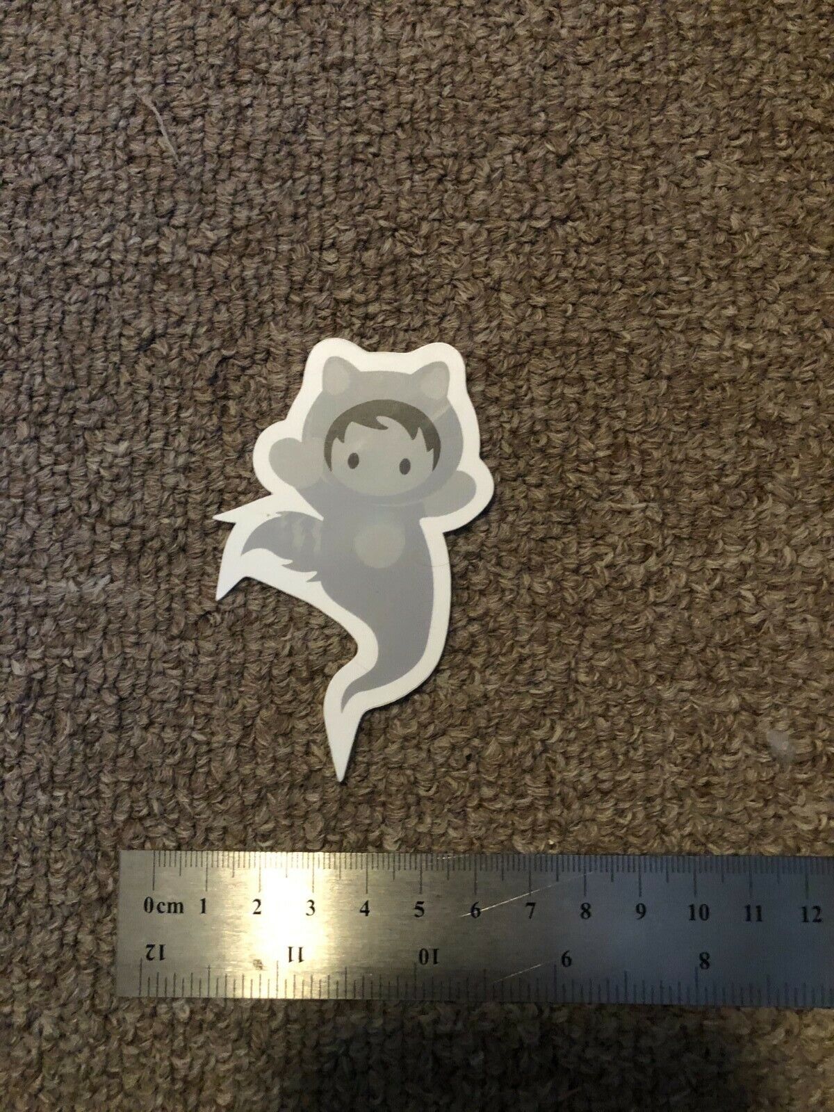 Sales Force Astro Halloween Spooky Ghost Sticker 