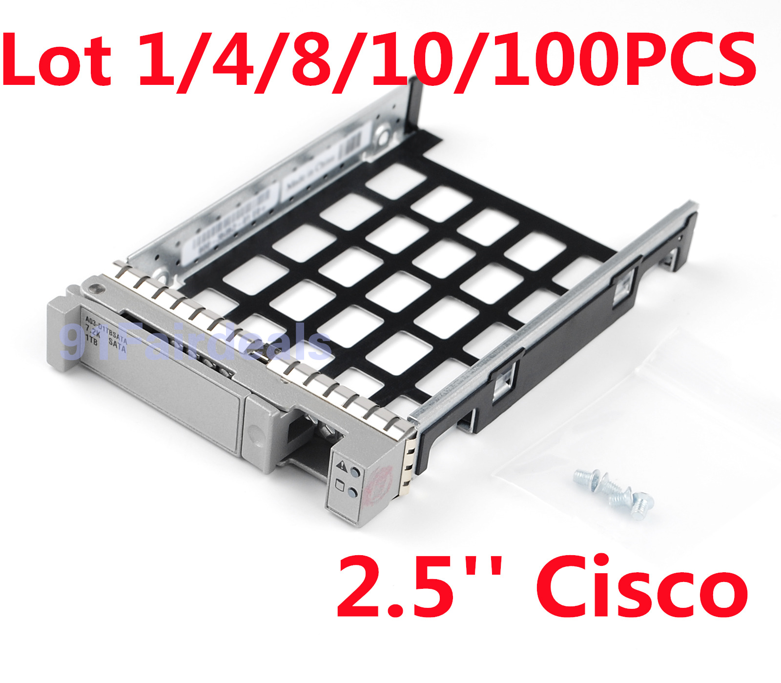 LOT 800-35052-01 Cisco UCS C220 C240 C460 M2/M3/M4 SAS/SATA 2.5'' HDD Tray Caddy
