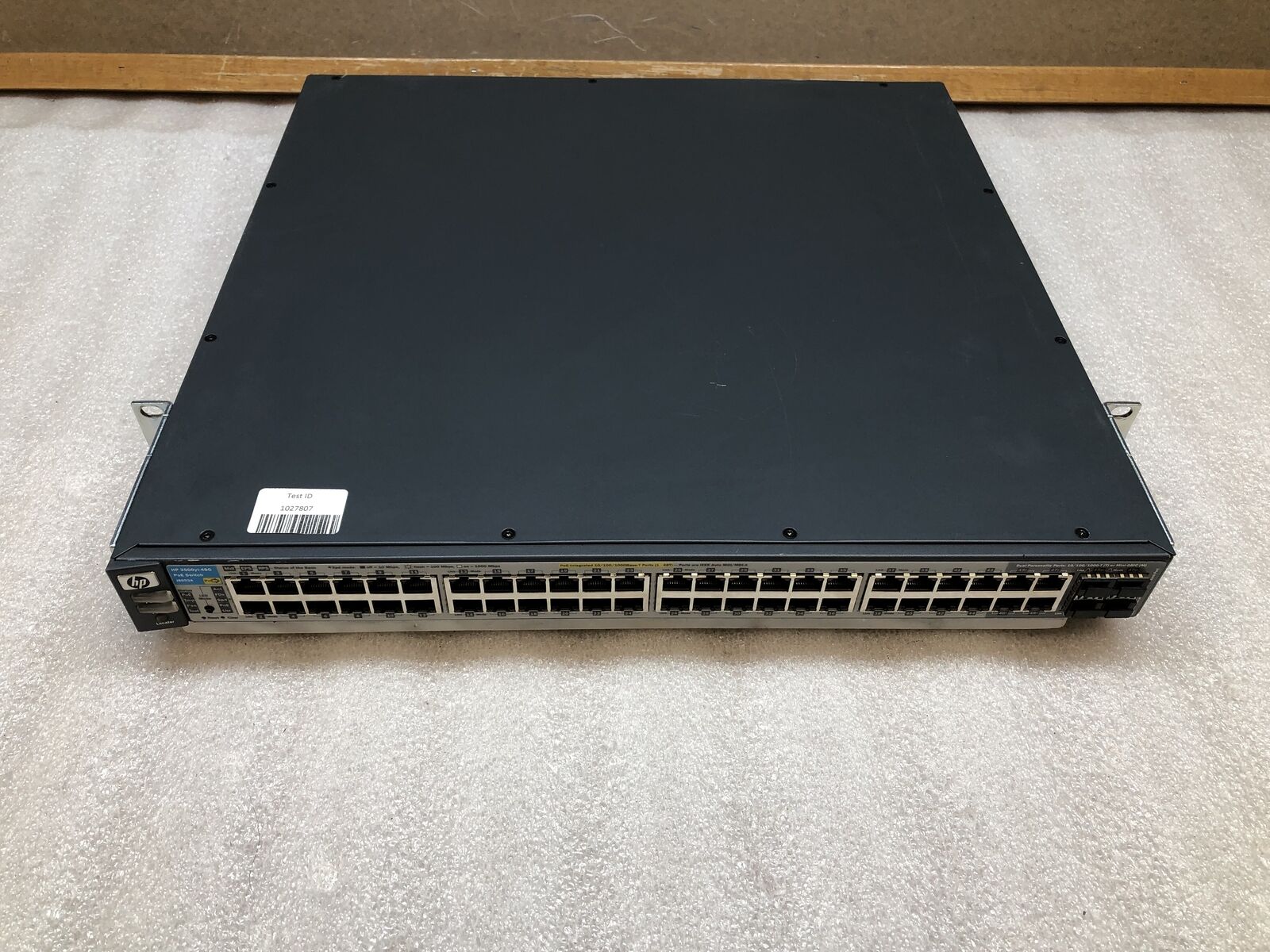 HP 3500YL-48G PoE Gigabyte Ethernet Network Switch J8693A 48-Port 4x SFP