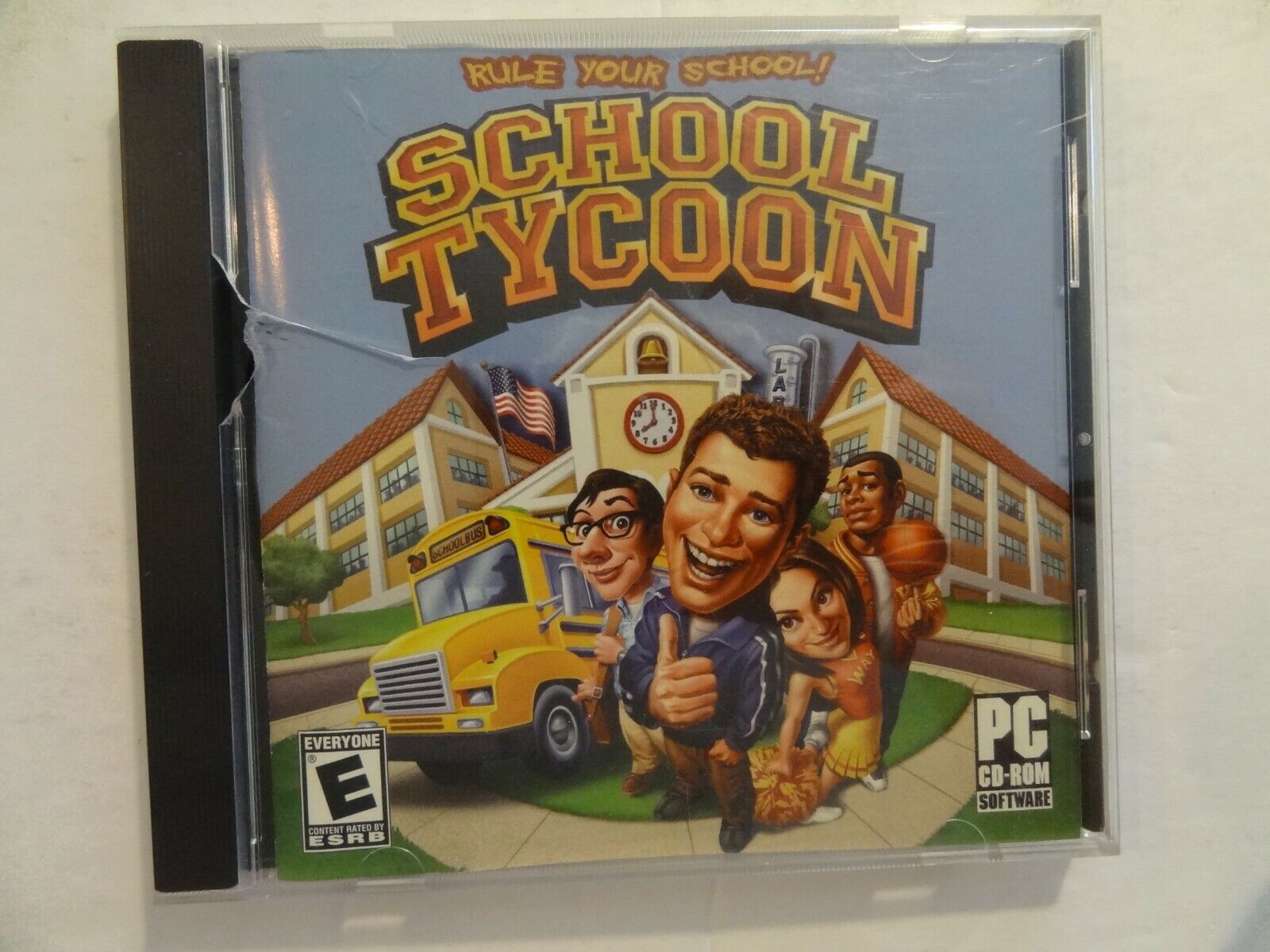SCHOOL TYCOON - Rule Your School - PC CD-ROM (2003)