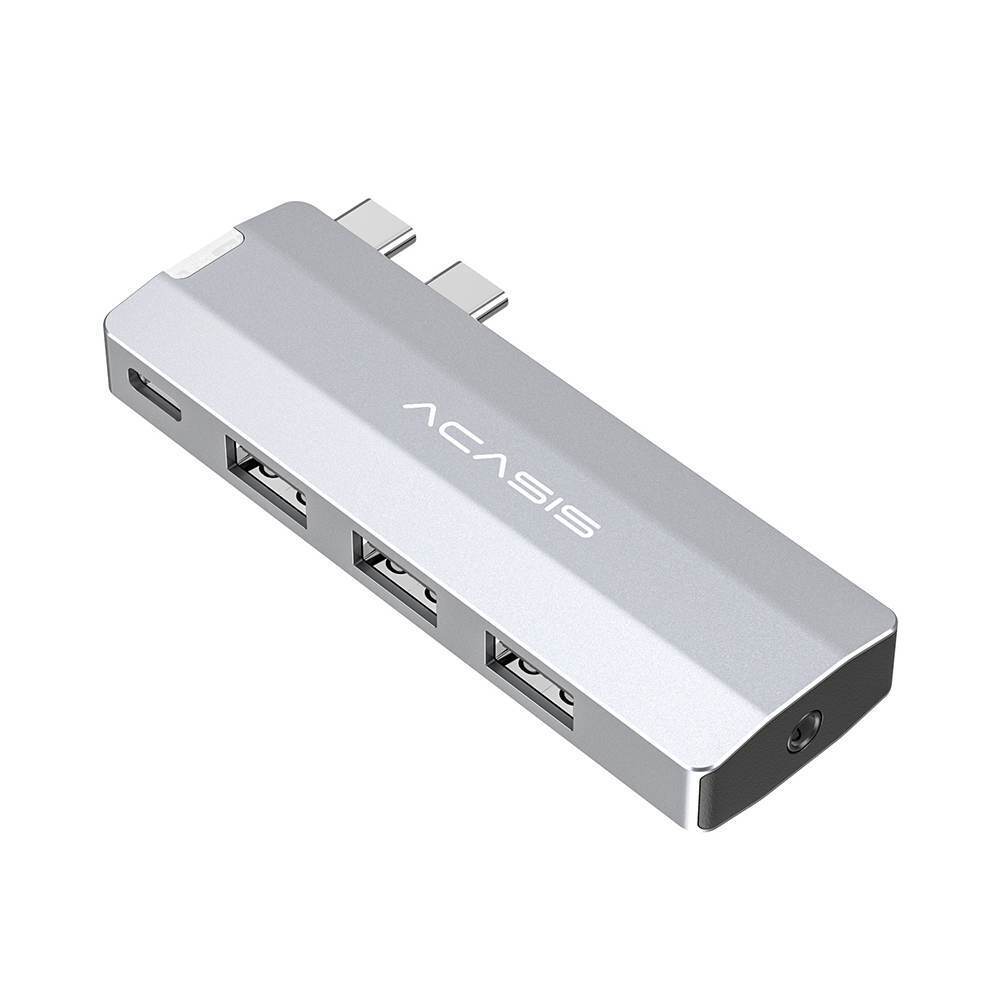 ACASIS 5 In 1 USB C Hub Dock with 100W PD USB C for MacBook Pro/Air 2016-2023