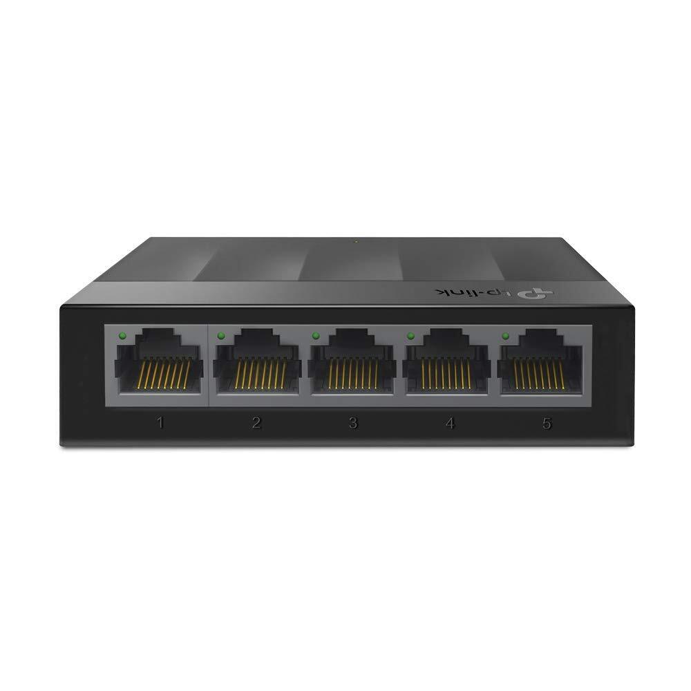 TP-Link LS1005G 10/100 Mbps Desktop Network Switch - Black