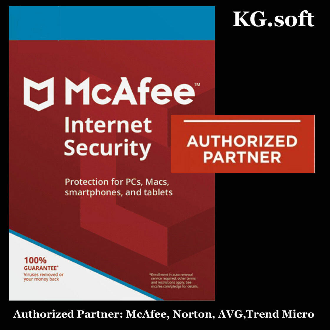 McAfee Internet Security 2022 for 10-device 1-year | Activation Code