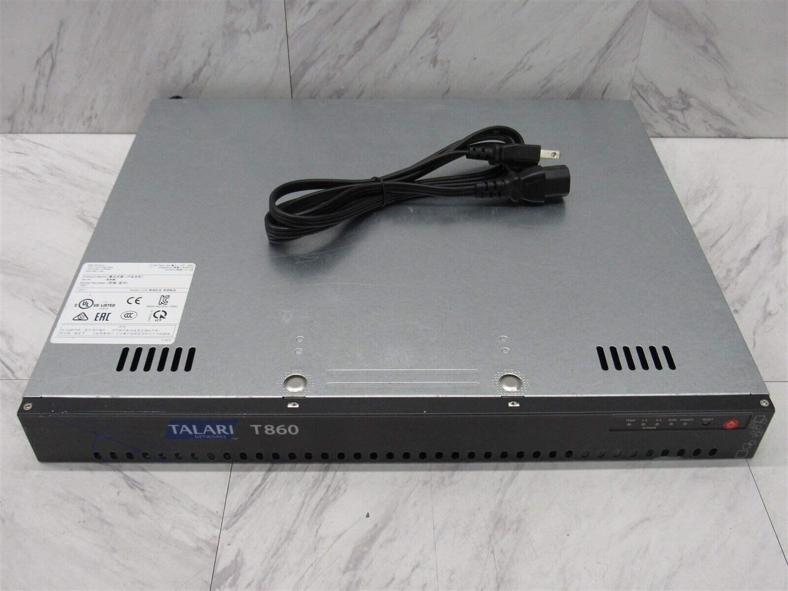 Talari Networks T860 256GB SSD WAN APN Adaptive Appliance Supermicro CSE-512