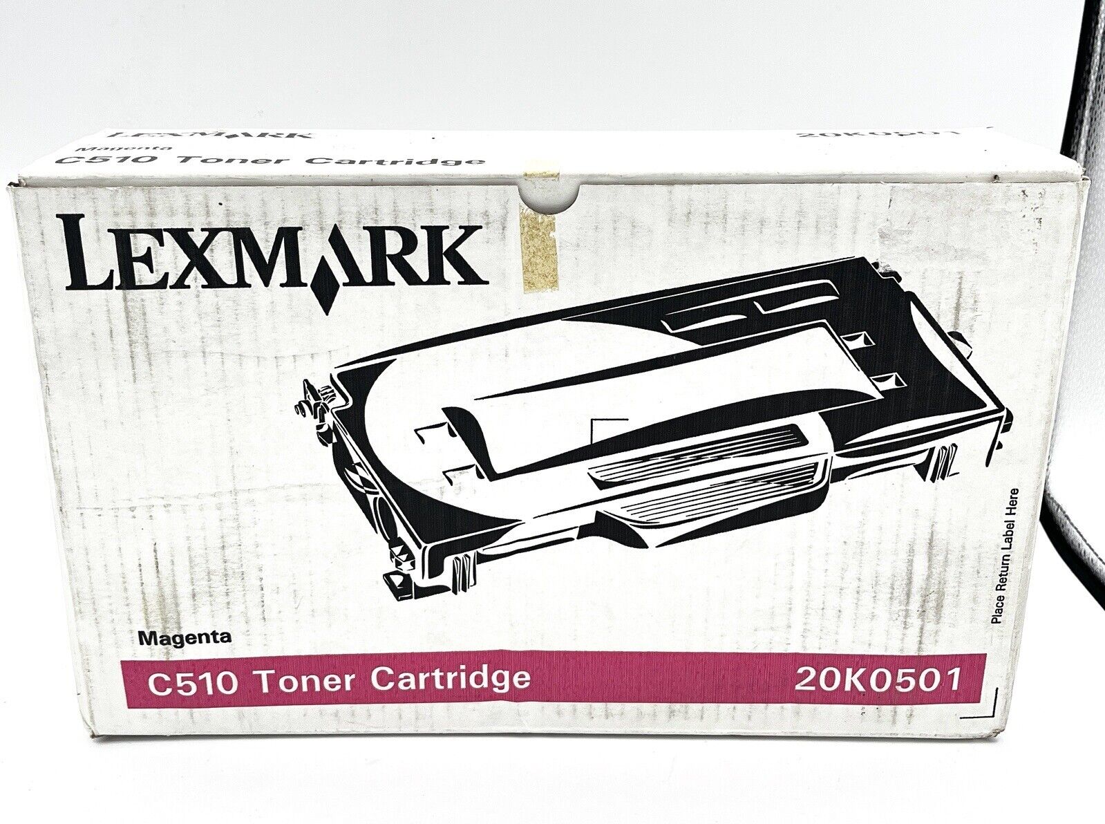 Lexmark C510 Magenta Toner: 20K0502 Open Box Sealed Plastic T632, T634, T640