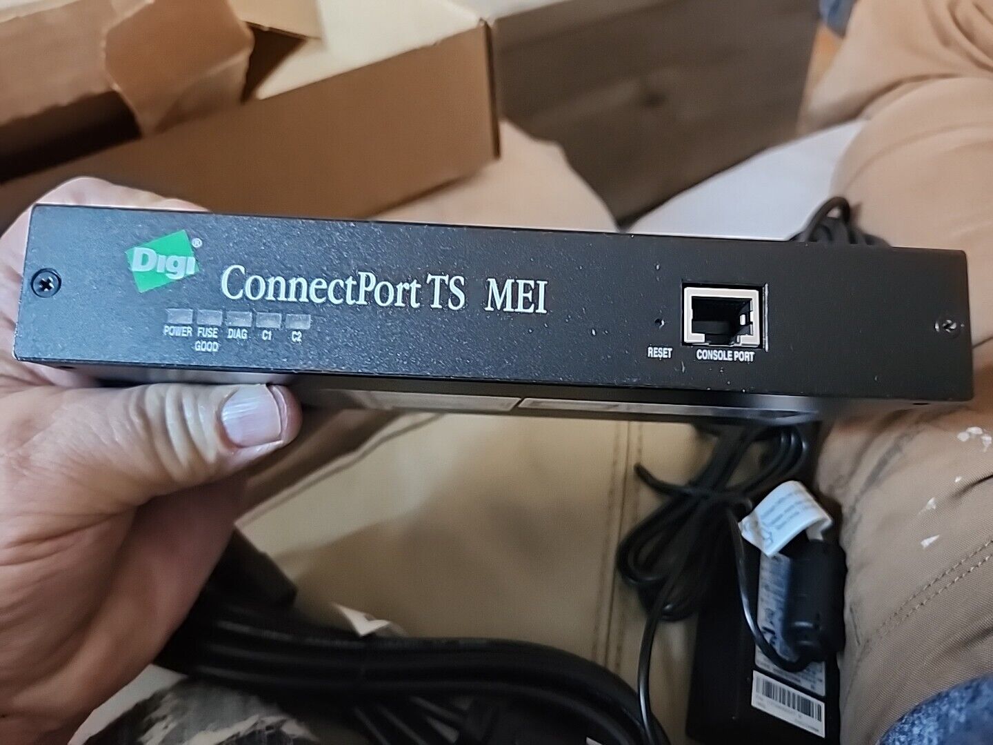 Digi ConnectPort TS MEI  Terminal Server - Ethernet to Serial