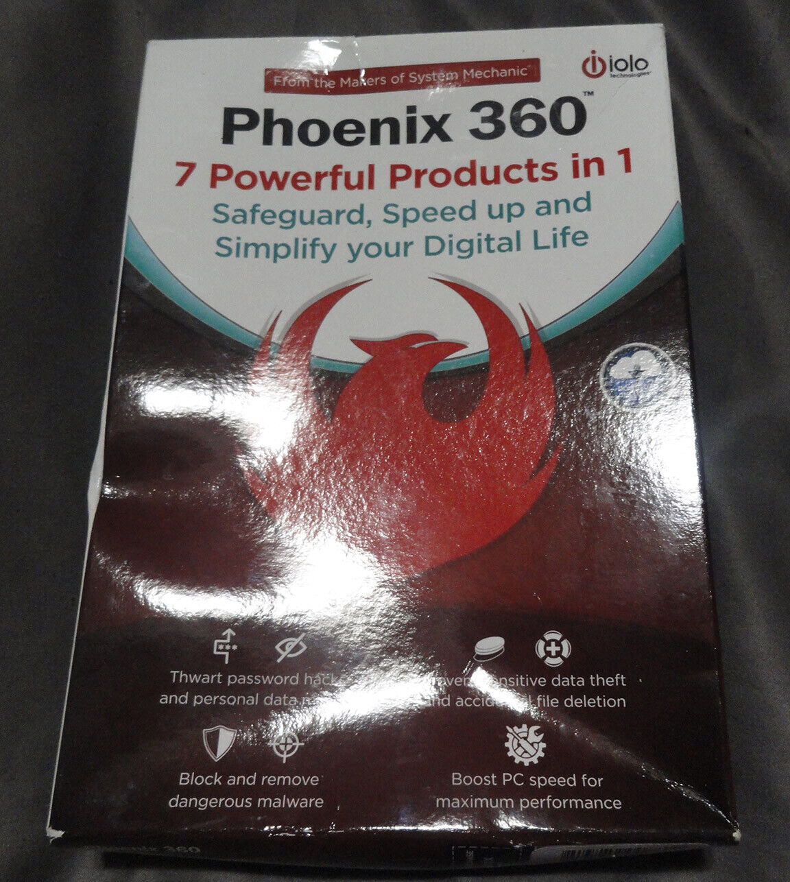 IOLO Phoenix 360 - SYSTEM MECHANIC Drive Scrubber FILE RECOVERY Privacy 