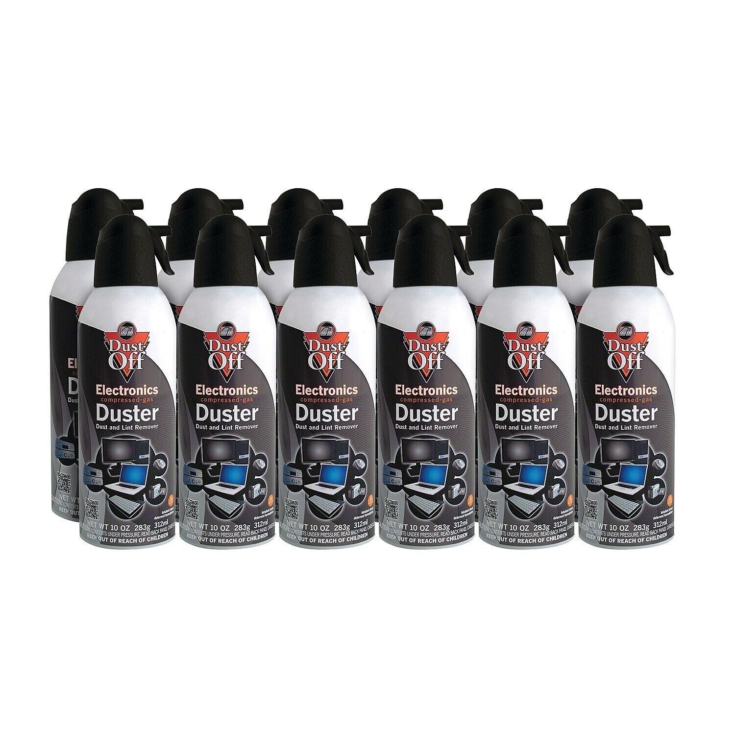 Falcon Dust-Off Disposable Air Dusters 12/Pack DPSXLRCP