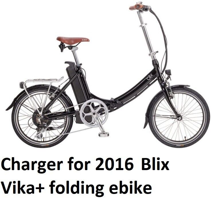 🔥power supply battery Charger for 2016 Blix Vika+ electric bike 2A