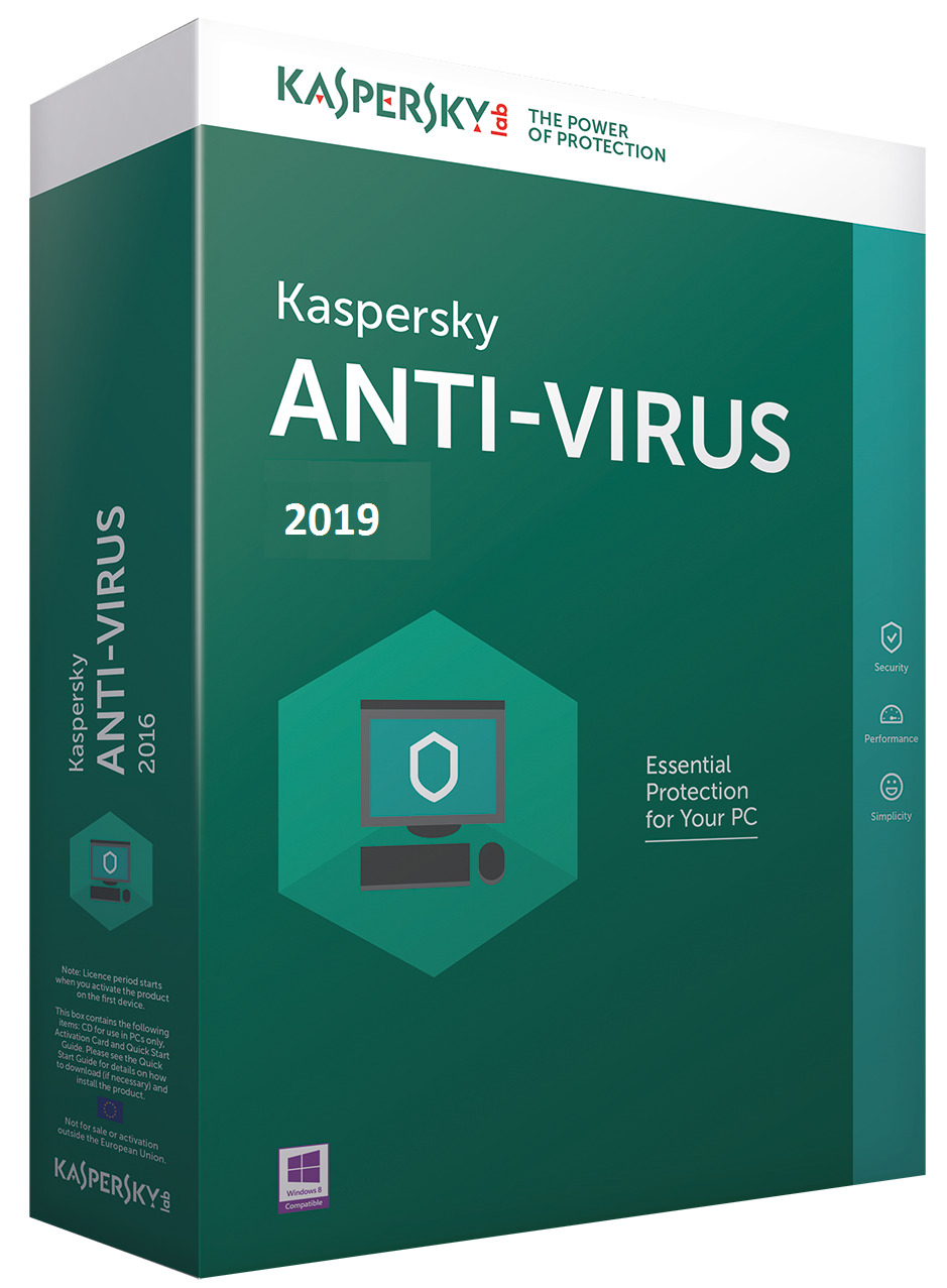 Kaspersky Antivirus 2021 3PC 18 months protection license key US,CANADA