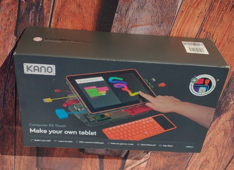 Kano Computer Kit Touch With Touch Screen Make your own Tablet Kit BRAND NEW