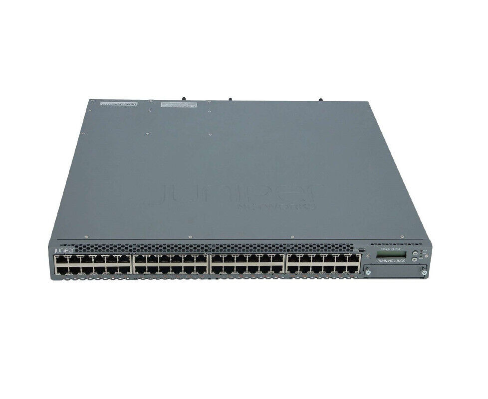 Juniper EX4300-48P Ethernet Manageable 48 Ports Layer 3 Switch 1 Year Warranty