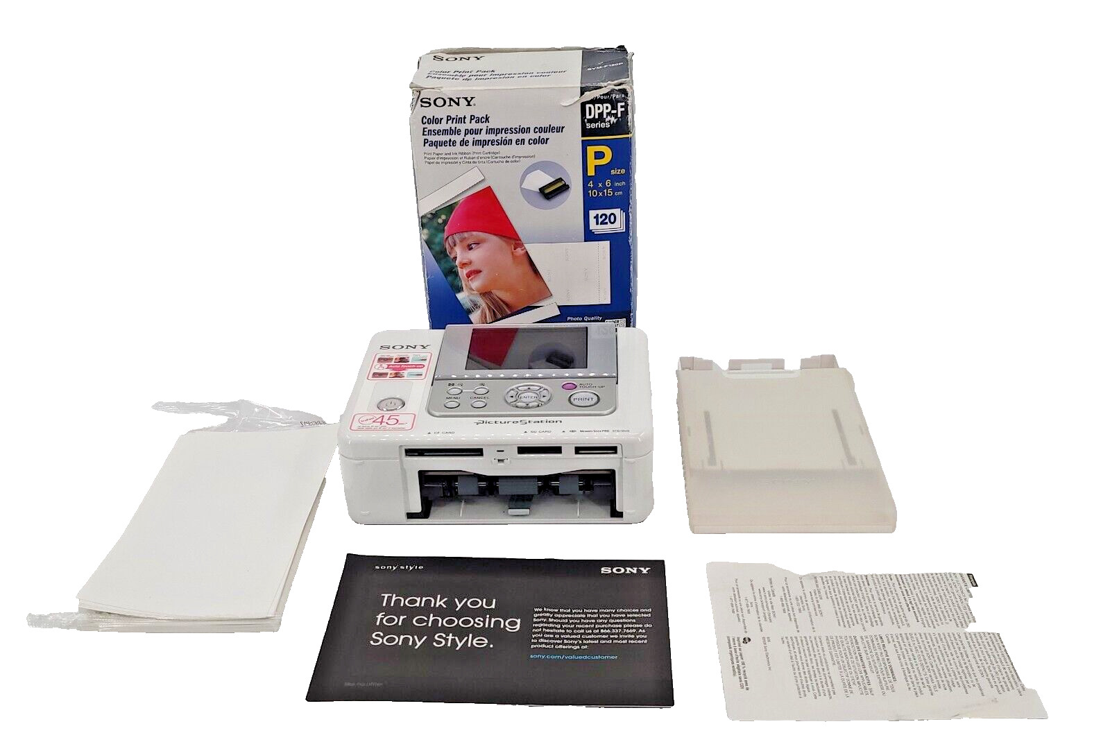 Sony Picture Station Photo Printer DPP-FP90