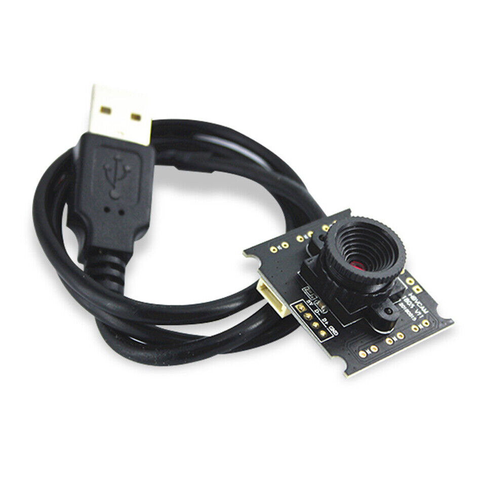 GC0308 USB Camera Module 50 Degree 0.3MP Free Driver Adjustable Focus For Window