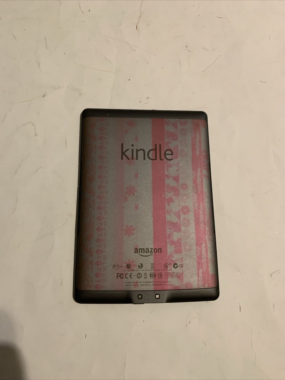 Amazon Kindle Touch (4th Generation), Wi-Fi, 6” Screen Tested Works D01100
