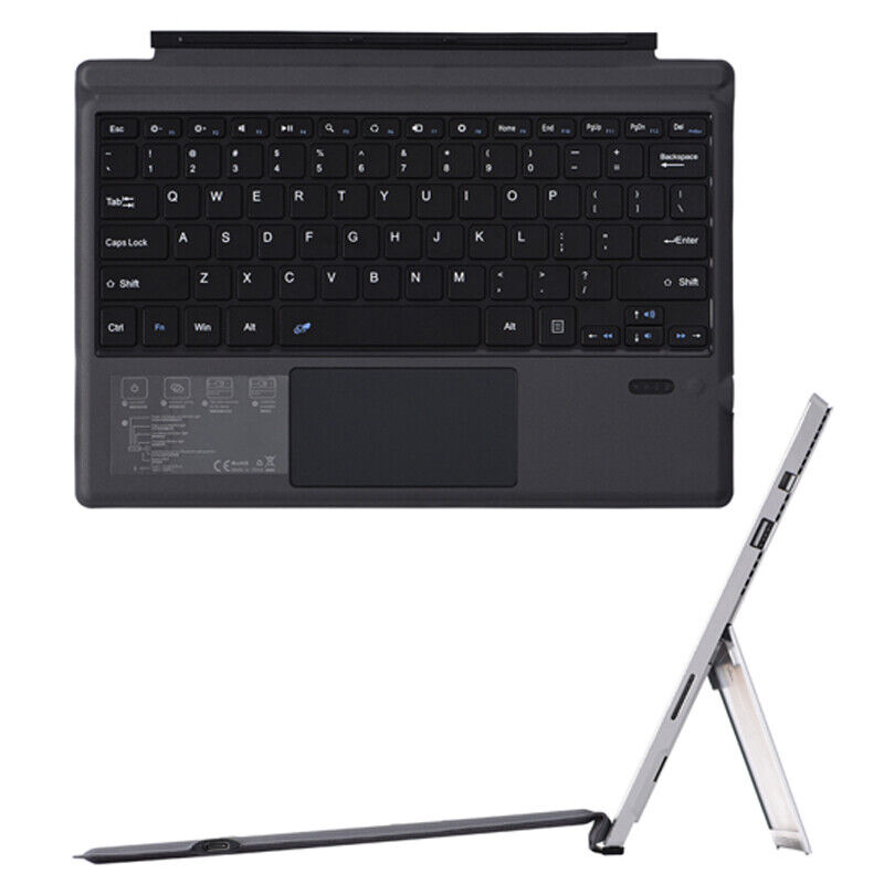 Wireless Keyboard Magnetic Type Cover Trackpad for Microsoft Surface Pro 7/6/5/4