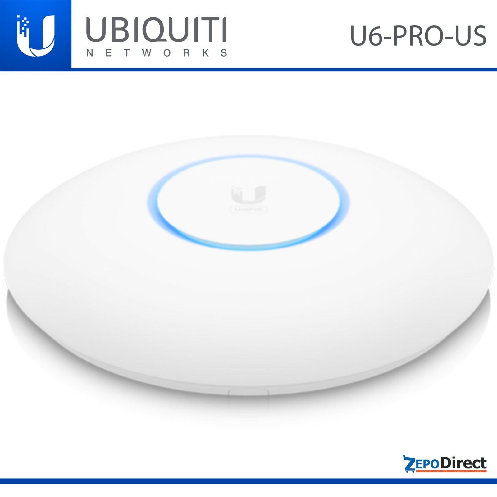 Ubiquiti UniFi WiFi 6 PRO Access Point Dual-Band 802.11ax U6-PRO-US