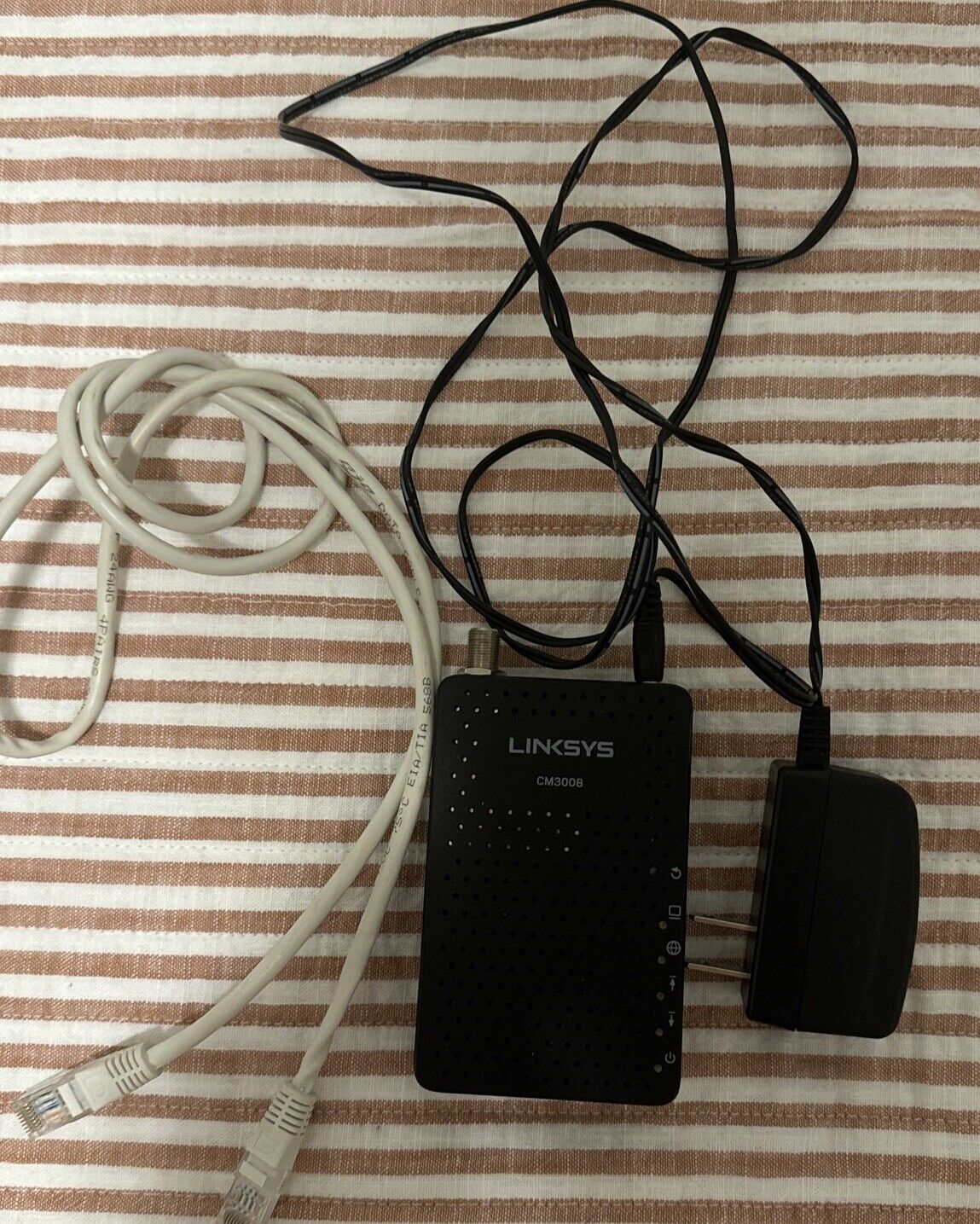 LINKSYS CM3008 DOCSIS 3.0 Cable Modem (8x4 Bonded Channels) OEM