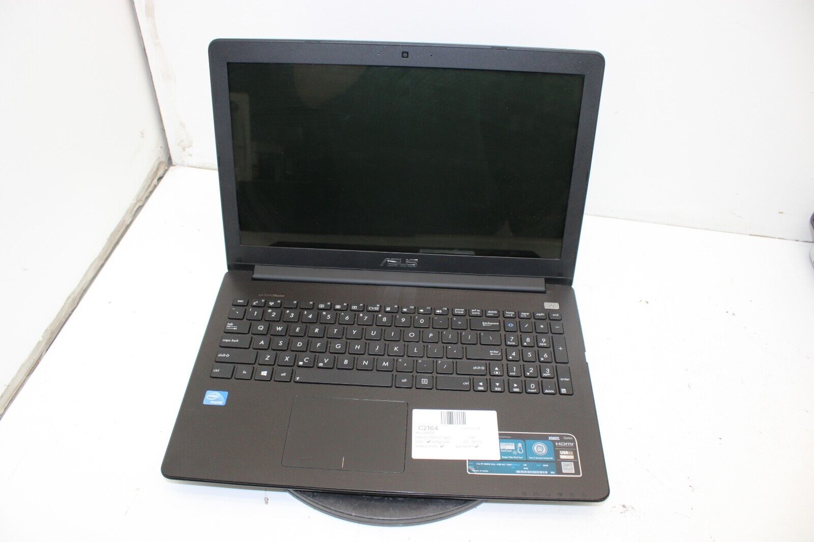 Asus X502C Laptop Intel Celeron 1007u 4GB Ram 320GB HDD No OS