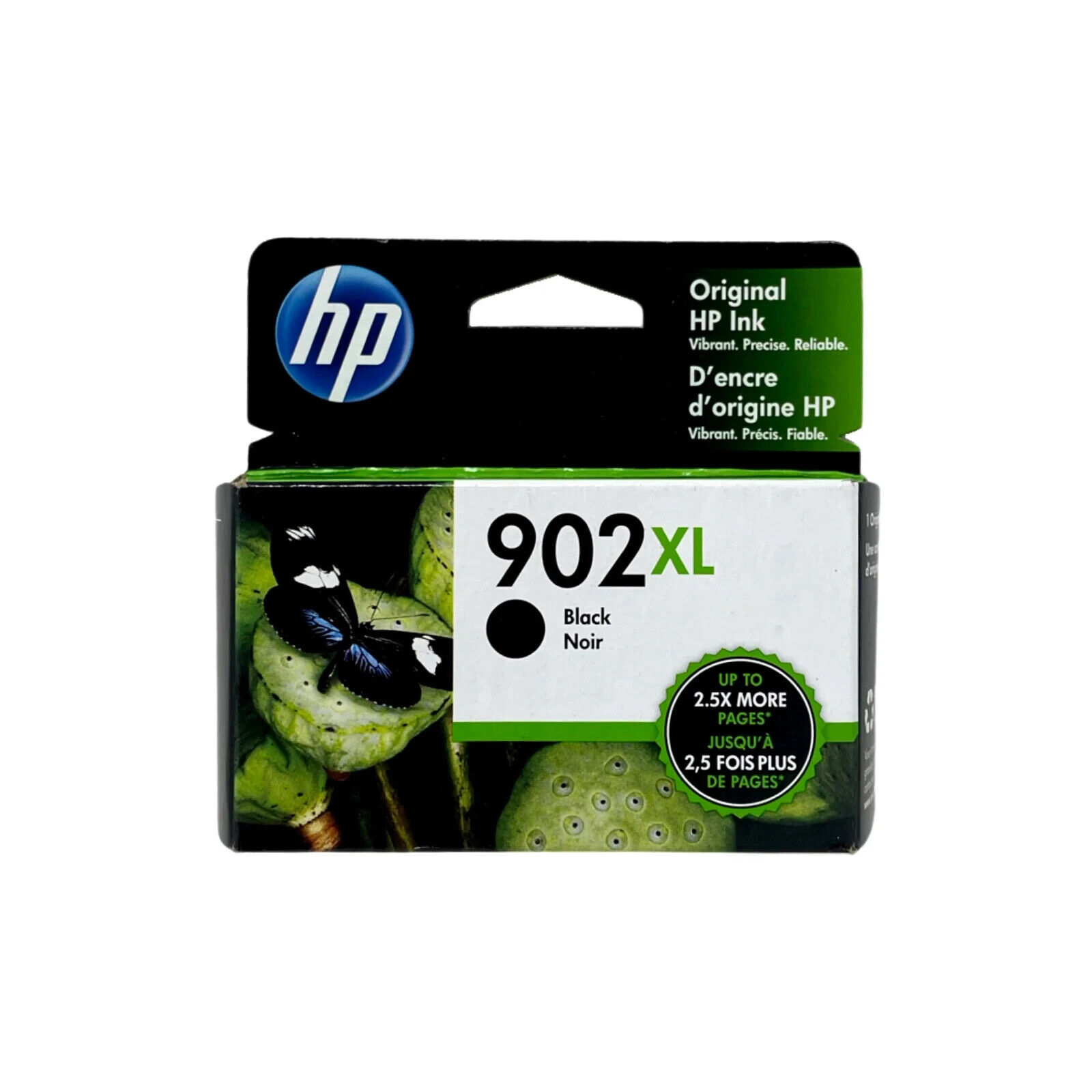 New Sealed Genuine HP 902XL (T6M14AN) Black Ink Cartridge EXP 07/25